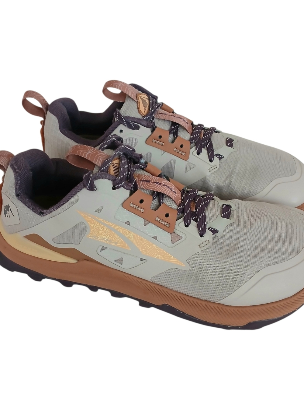 ALTRA Lone Peak 8 Trail Running Shoes Women's 7.5 Taupe Footshape Fit Wide Toe - Picture 5 of 11